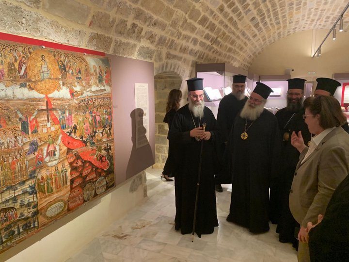 Εκκλησία της Κρήτης συνάντηση με Λίνα Μενδώνη