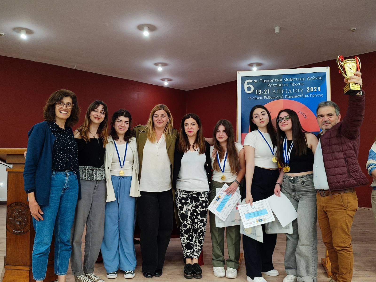 2ο ΓΕΛ Αγίου Νικολάου, διακρίσεις στους ρητορικούς αγώνες