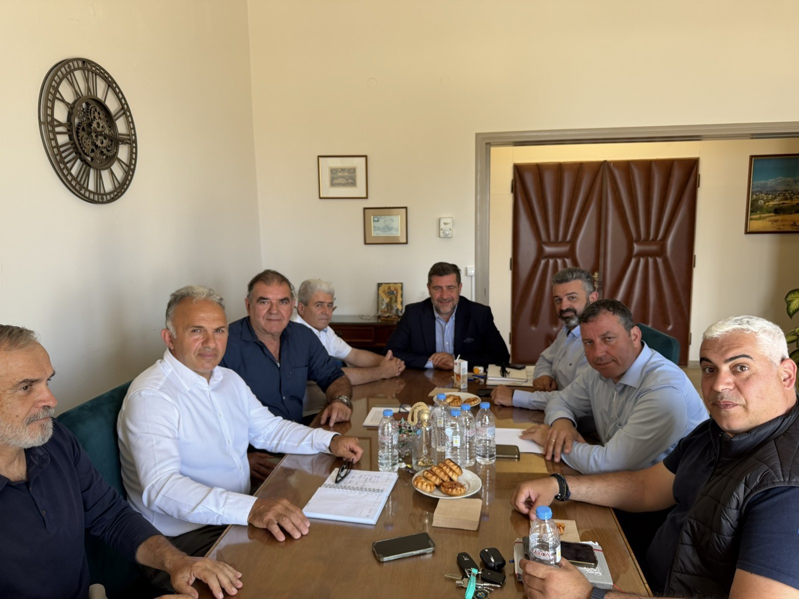 Συνάντηση για την παρουσίαση της μελέτης των φραγμάτων Καθαρού και Κρούστα