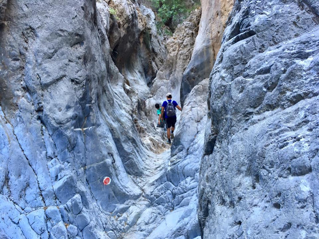 πεζοπορία στο φαράγγι της Κριτσάς