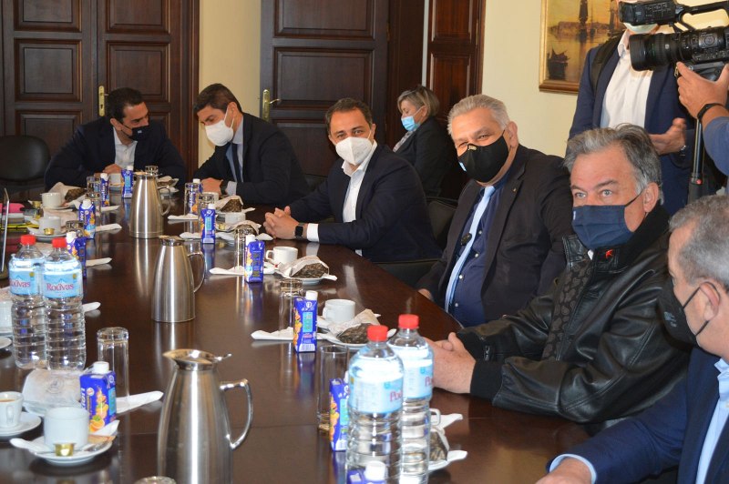 δηλώσεις Λογιάδη, κατά τη συνάντησή με τον Υπουργό Περιβάλλοντος και Ενέργειας