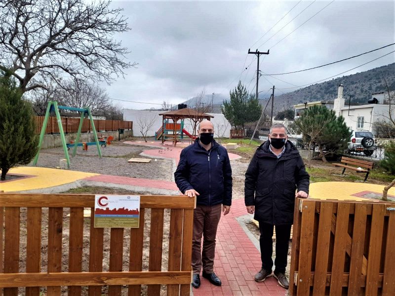 Αναμόρφωση παιδικών χαρών στο οροπέδιο Λασιθίου