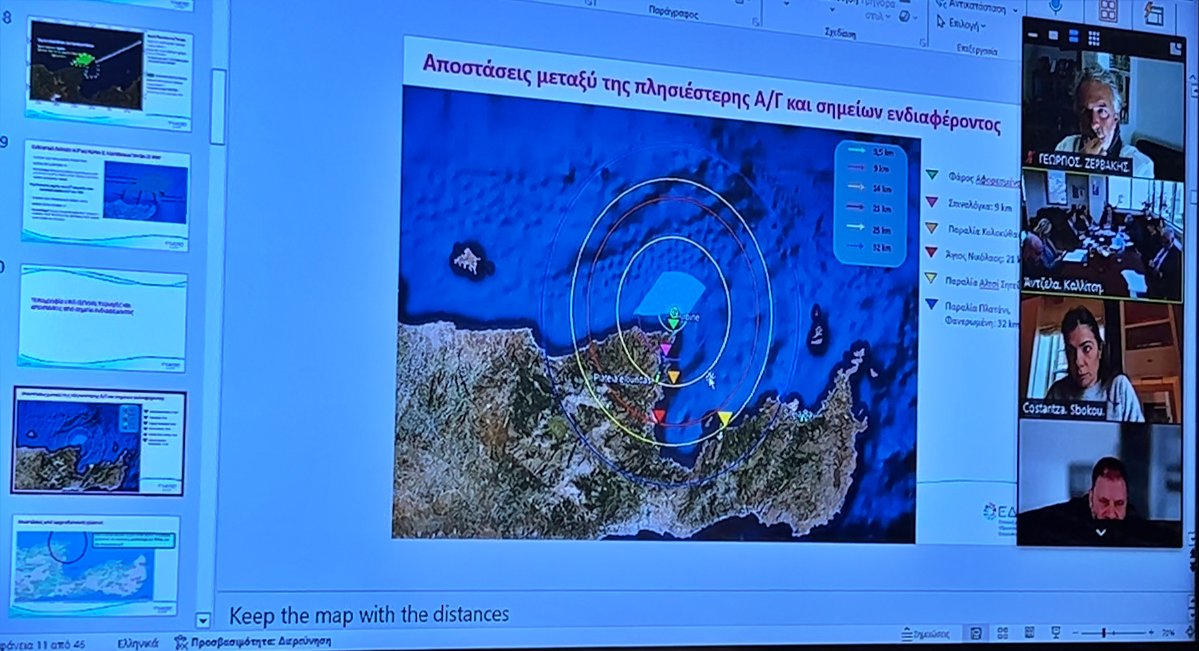 Διευρυμένη τηλεδιάσκεψη περί υπεράκτιων αιολικών πάρκων